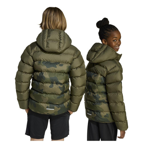 Adidas Παιδικό μπουφάν Synthetic Down Allover Print Jacket
